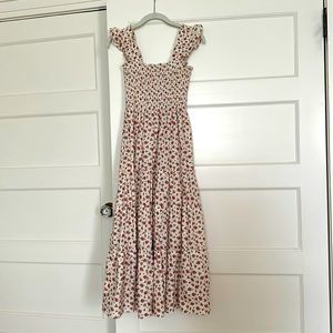 Opt smocked midi dress.